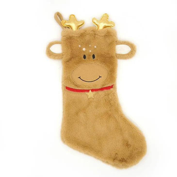 पशु क्रिसमस मोज़ा