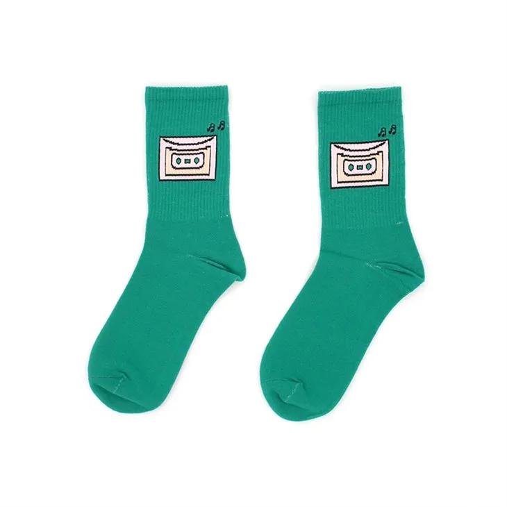 हरे कार्टून मोज़े