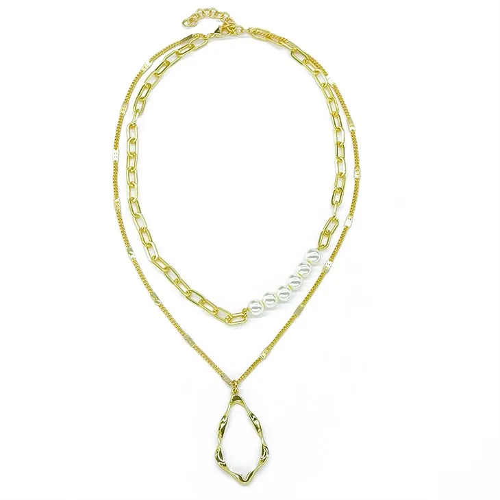 सोने के मोती का हार सेट