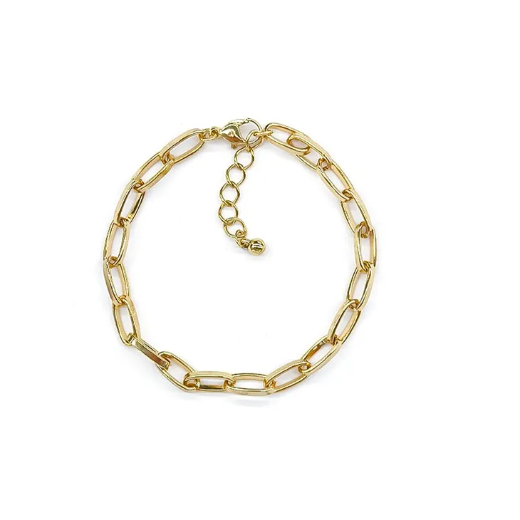 सोने का पफी ब्रेसलेट