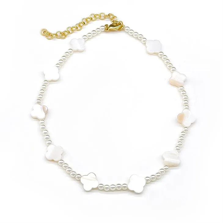 पत्ती तिपतिया घास पुष्प कंगन